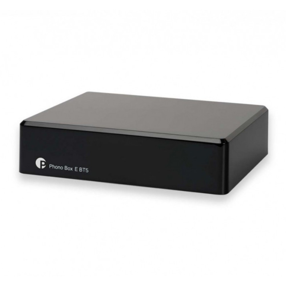 Pro-Ject Phono Box E BT5, przedwzmacniacz phono Bluetooth, czarny