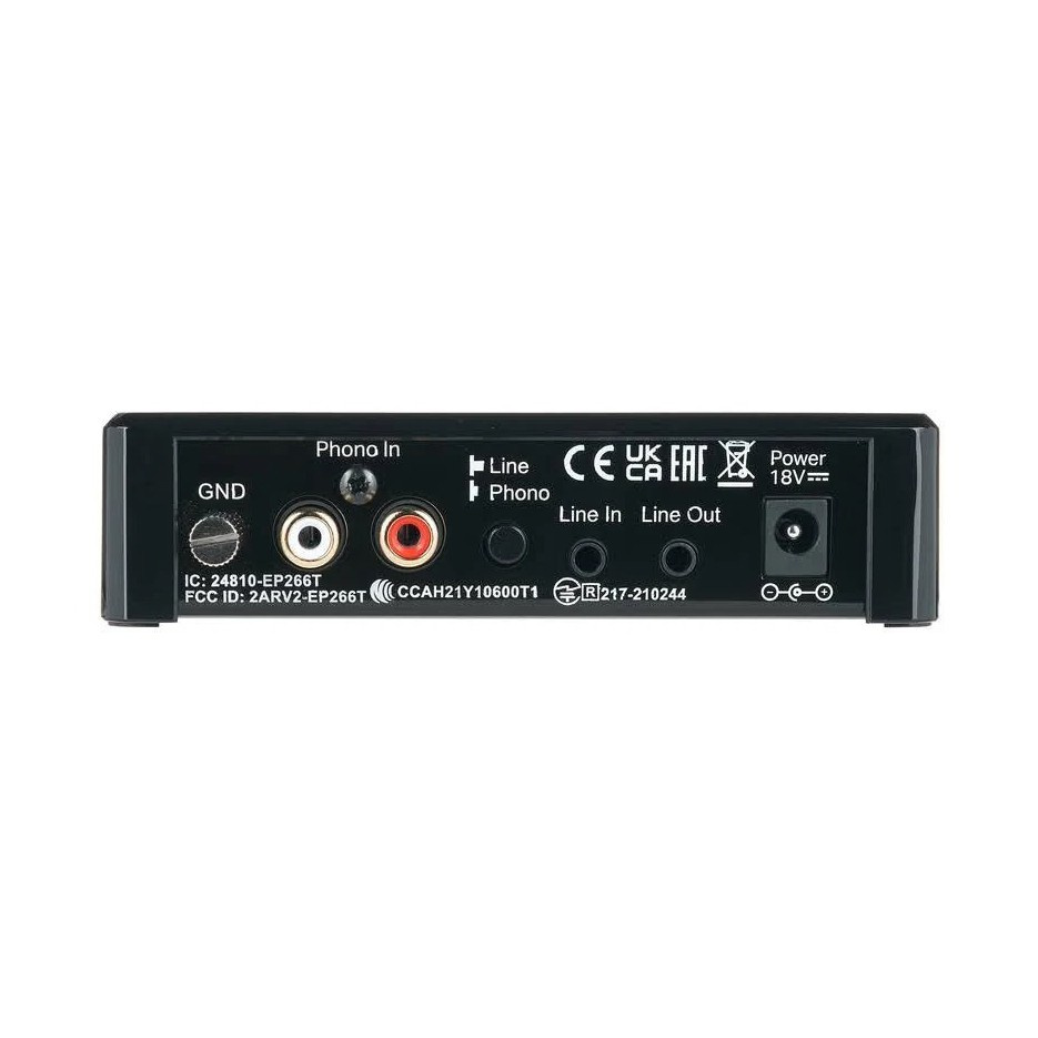 Pro-Ject Phono Box E BT5, przedwzmacniacz phono Bluetooth, czarny