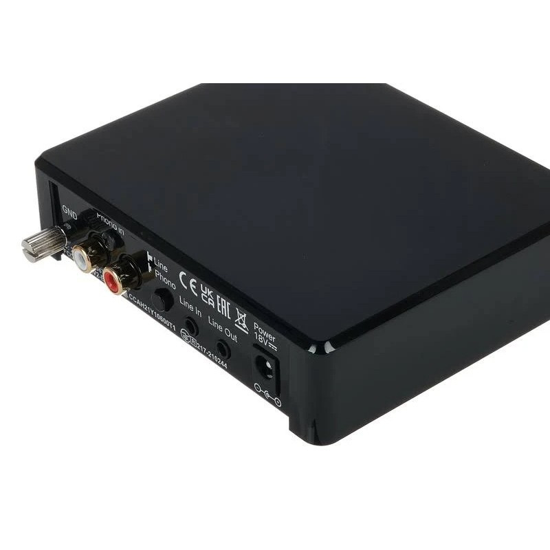 Pro-Ject Phono Box E BT5, przedwzmacniacz phono Bluetooth, czarny