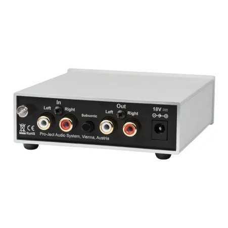 Pro-Ject Phono Box S2 stopień RIAA, srebrny