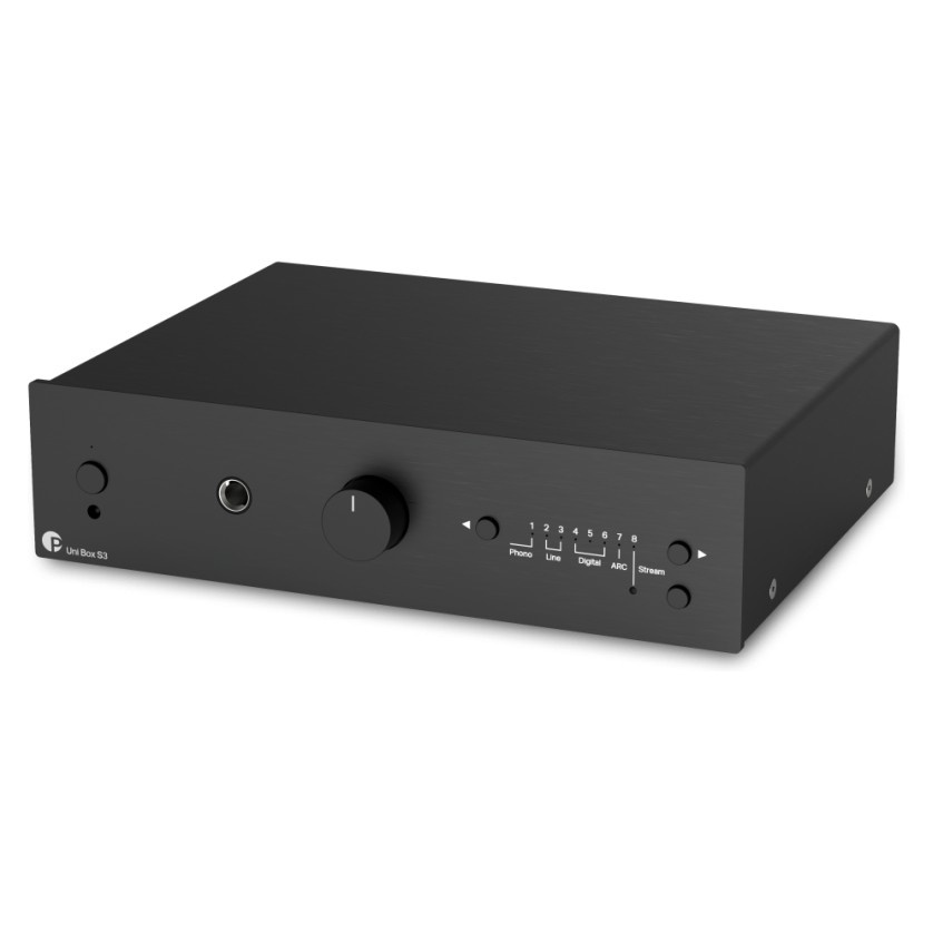 Pro-Ject Uni Box S3 wzmacniacz strumieniowy, czarny