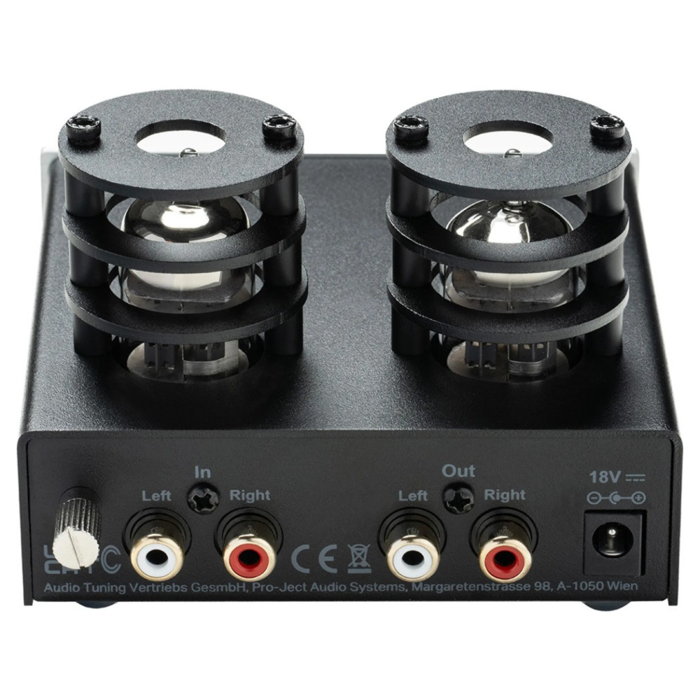 Pro-Ject Tube Box E przedwzmacniacz RIAA, czarny