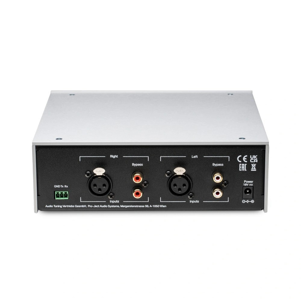 Pro-Ject Head Box DS3 B, zbalansowany wzmacniacz słuchawkowy, srebrny