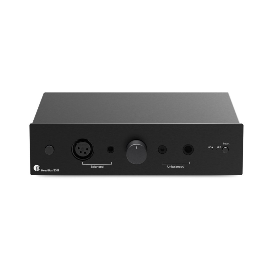 Pro-Ject Head Box S3 B, zbalansowany wzmacniacz słuchawkowy, czarny