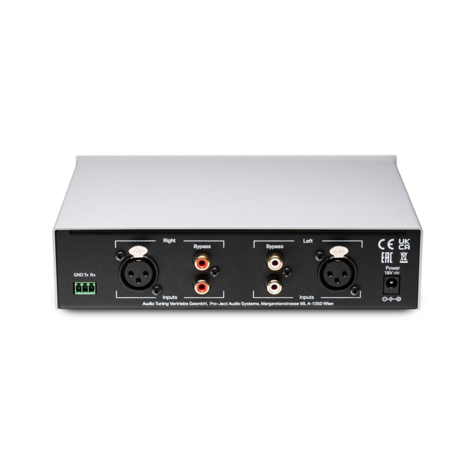 Pro-Ject Head Box S3 B, zbalansowany wzmacniacz słuchawkowy, srebrny