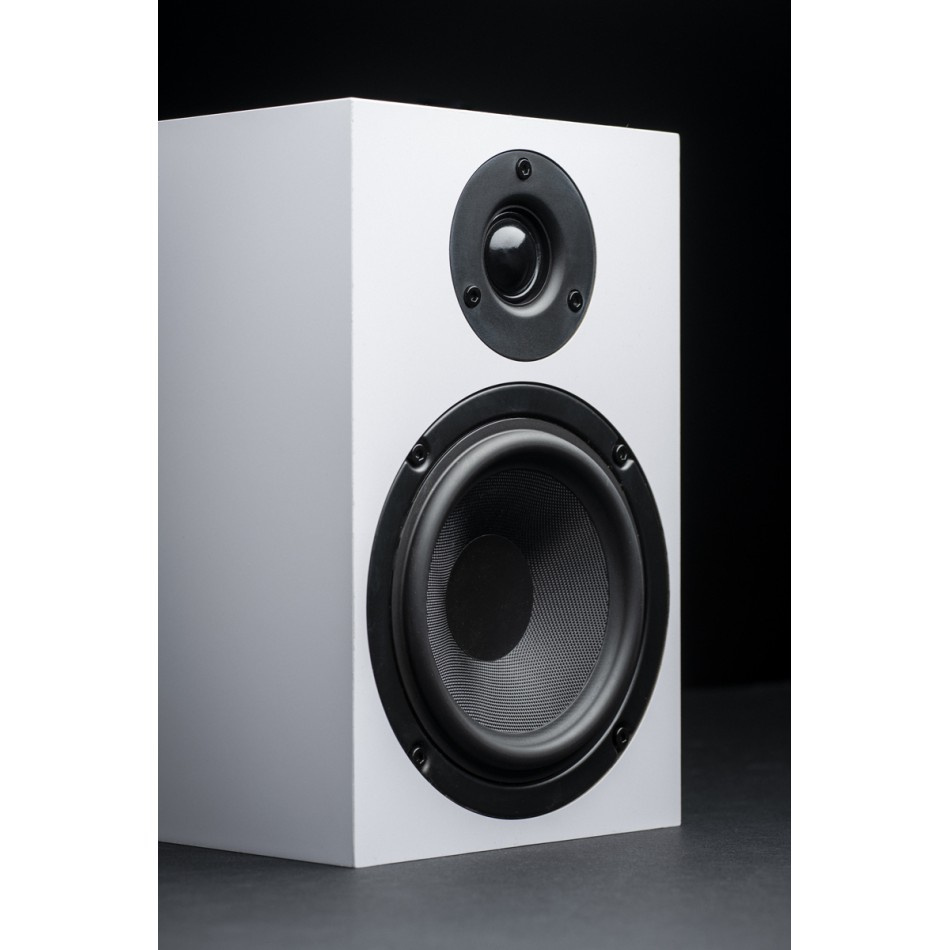 Pro-Ject Speaker Box 5 E, kolumny podstawkowe, para, biały
