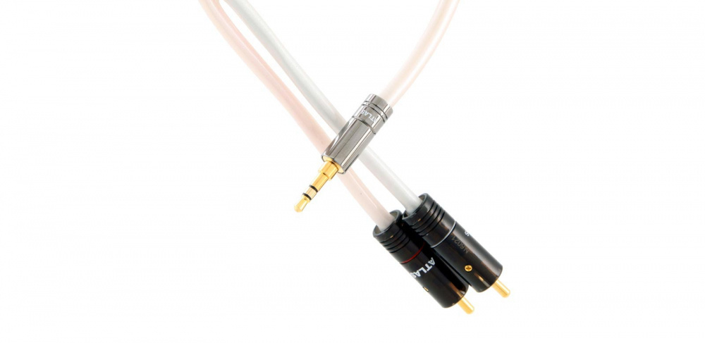 Atlas Element Metik kabel sygnałowy 3.5mm-2RCA, 2 metry