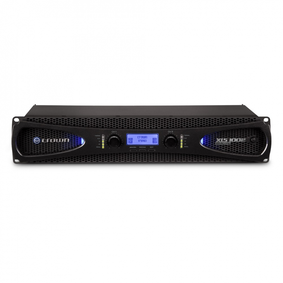 Crown XLS-1002, stereofoniczna końcówka mocy z DSP