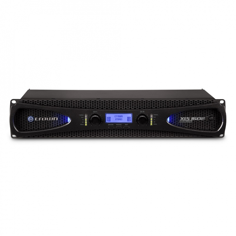 Crown XLS-1502, stereofoniczna końcówka mocy z DSP
