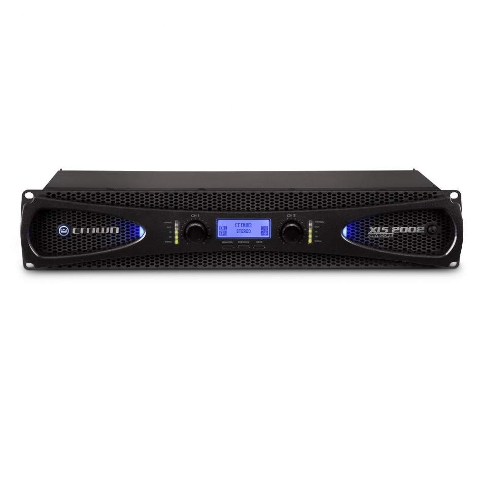 Crown XLS-2002, stereofoniczna końcówka mocy z DSP