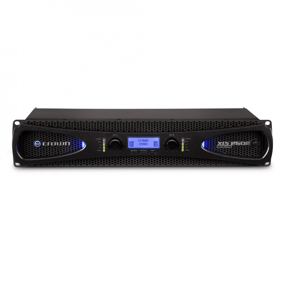 Crown XLS-2502, stereofoniczna końcówka mocy z DSP