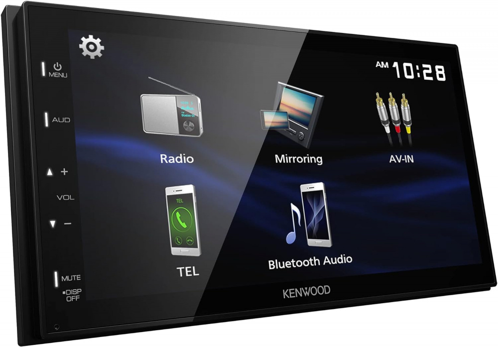 Kenwood DMX129BT, radio samochodowe z wyświetlaczem 6.8