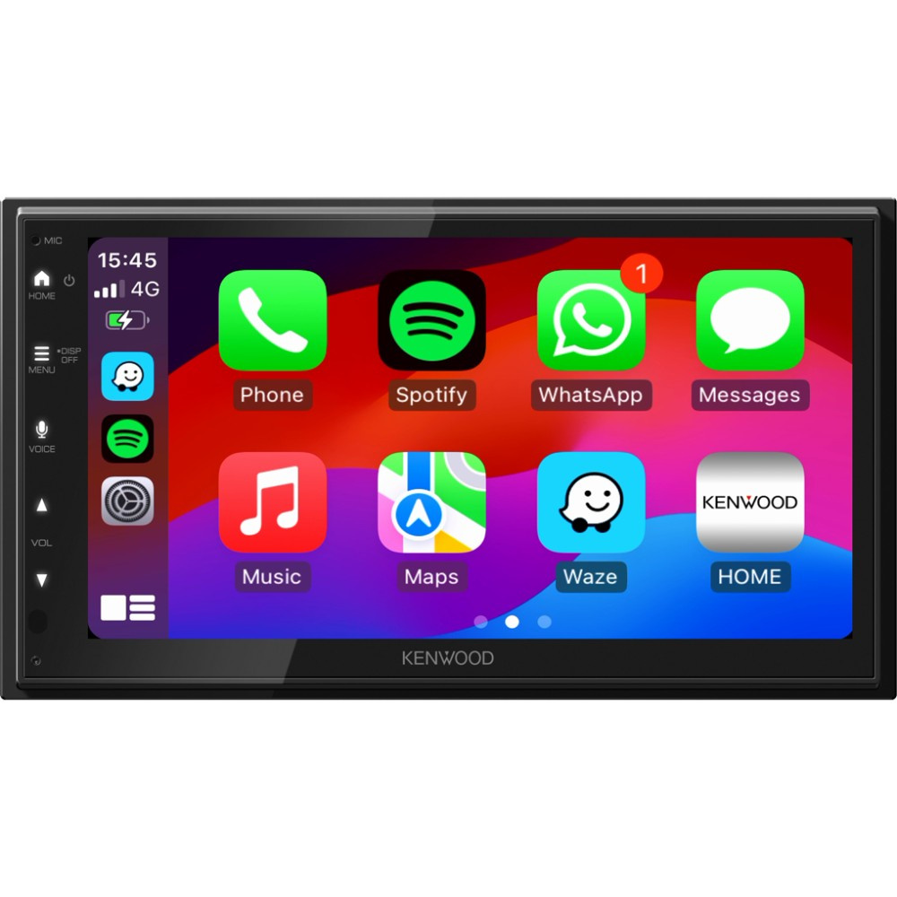 Kenwood DMX5023DABS, radio samochodowe z DAB, CarPlay i Android Auto