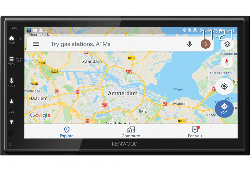 Kenwood DMX6523DABS, radio samochodowe z bezprzewodowym CarPlay i Android Auto, DAB+ i więcej
