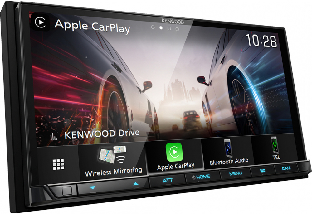 Kenwood DMX8021DABS, radio samochodowe z DAB+, bezprzewodowym CarPlay i Android Auto