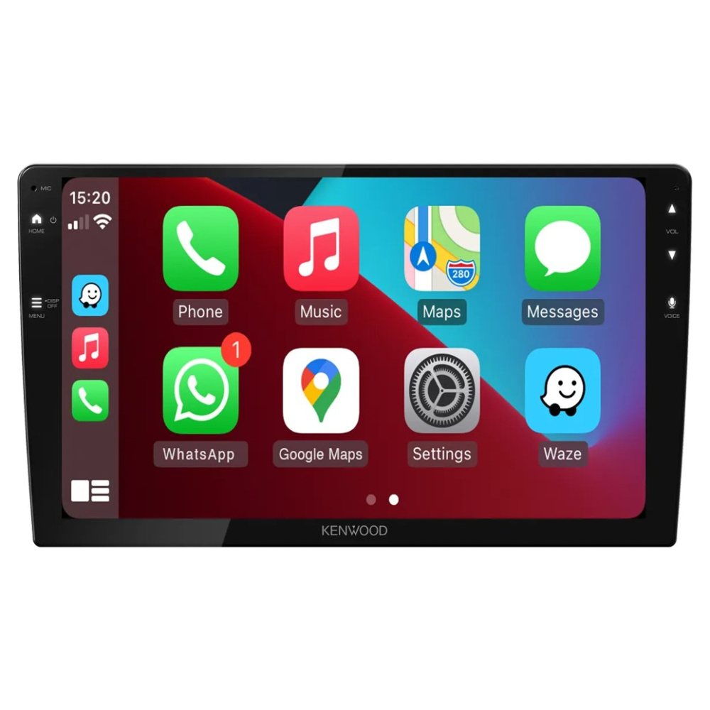 Kenwood DMX80AXS, 9-calowe radio samochodowe z bezprzewodowym Android Auto/CarPlay