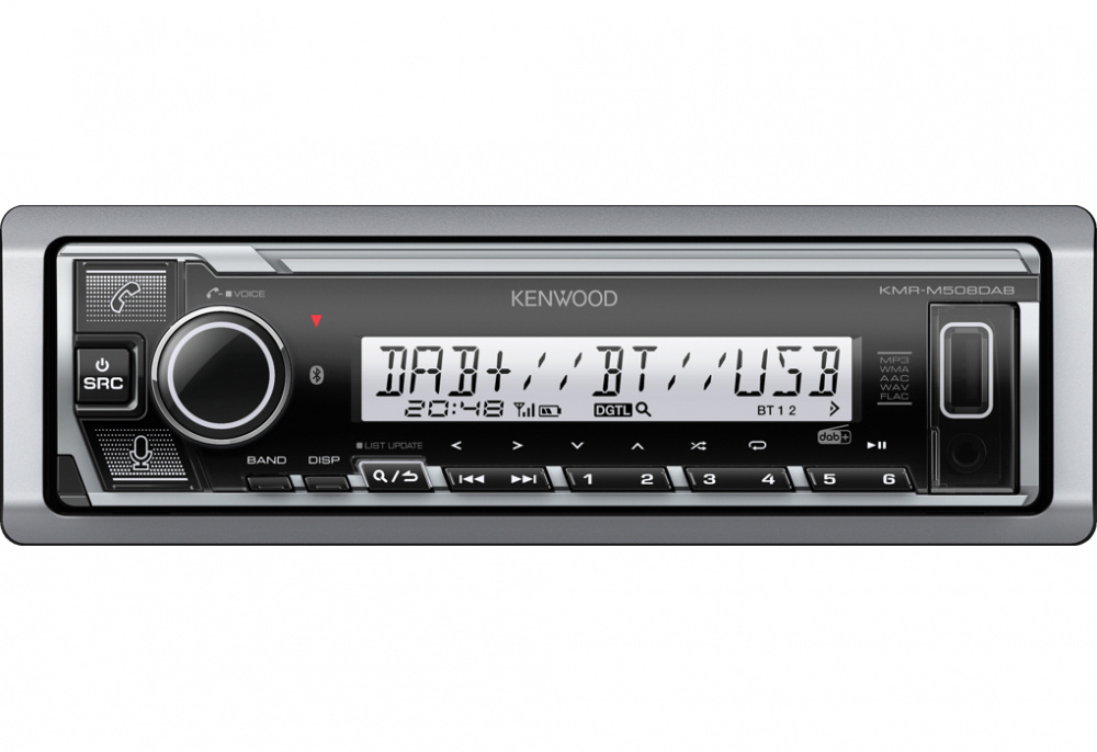Kenwood KMR-M508DAB, radio morskie z Bluetooth i DAB+