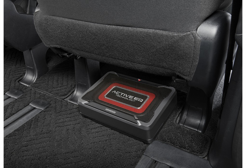 Kenwood KSC-PSW7EQ, subwoofer pod siedzenie