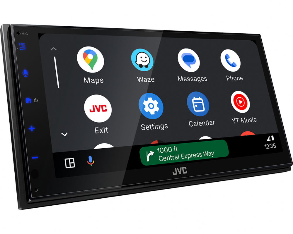 JVC KW-M695DBW, radio samochodowe z DAB, bezprzewodowym CarPlay i Android Auto