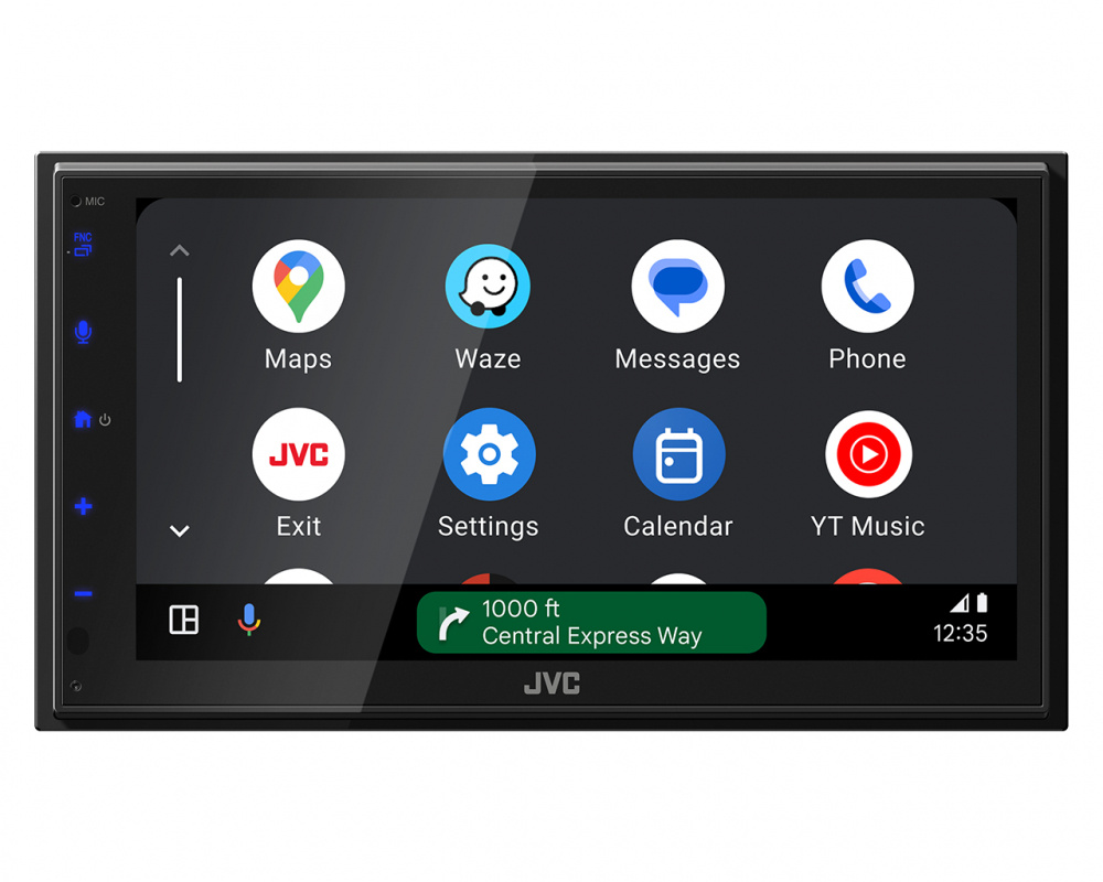 JVC KW-M695DBW, radio samochodowe z DAB, bezprzewodowym CarPlay i Android Auto