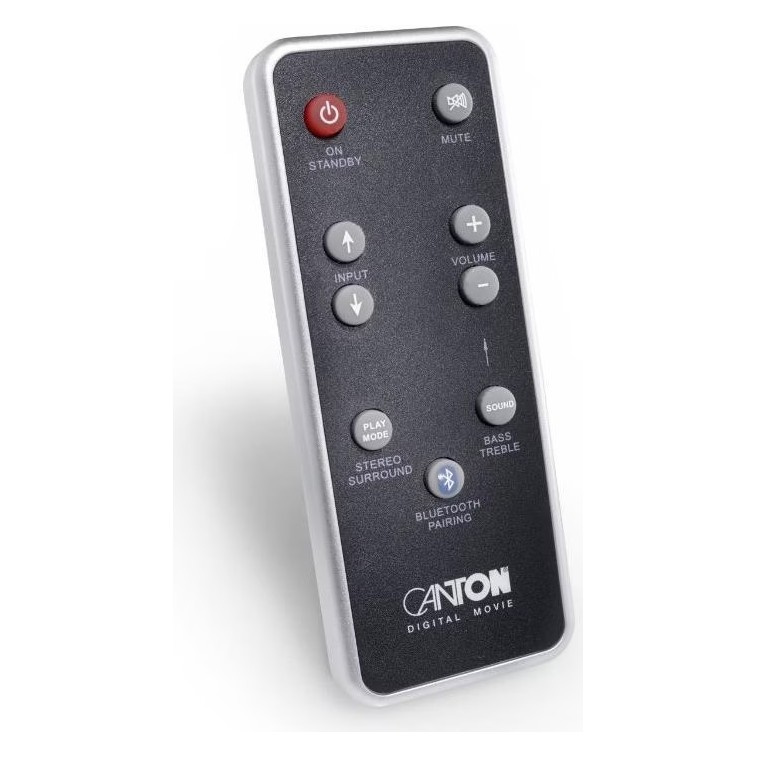 Canton DM 9, smukły soundbar z wirtualnym surround, biały