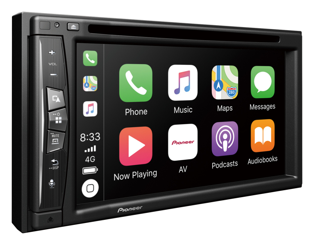 Pioneer AVIC-Z630BT, radio samochodowe z Bluetooth, nawigacją i bezprzewodowym Apple CarPlay