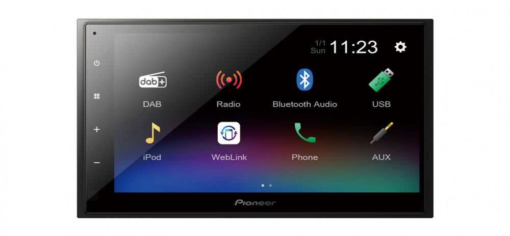 Pioneer DMH-A340 DAB, radio samochodowe z ekranem 6.8