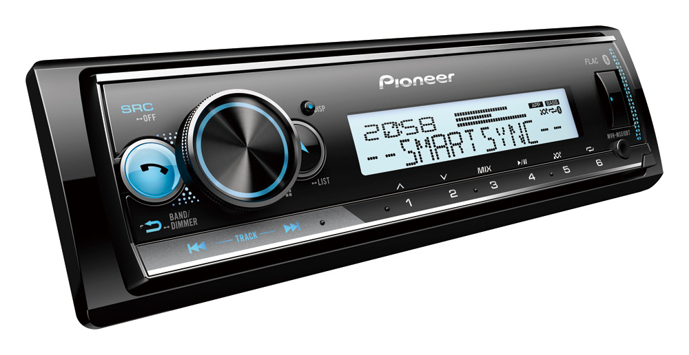 Pioneer MVH-MS510BT, morskie stereo z Bluetooth