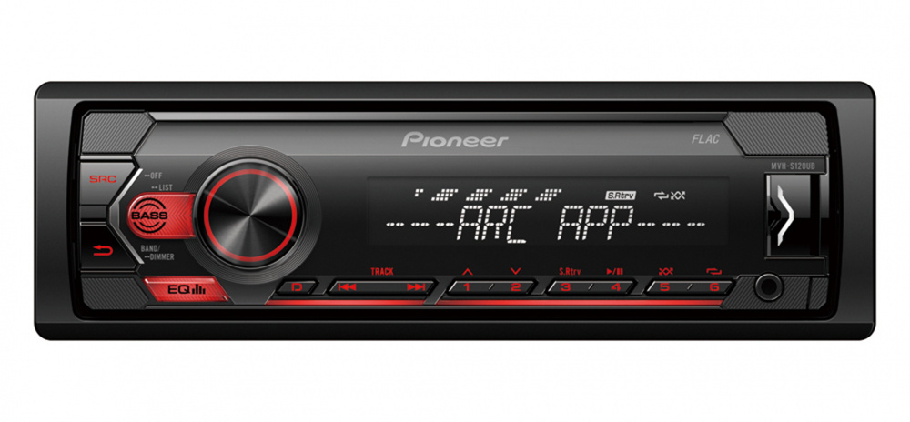 Pioneer MVH-S120UB, radio samochodowe z AUX i USB