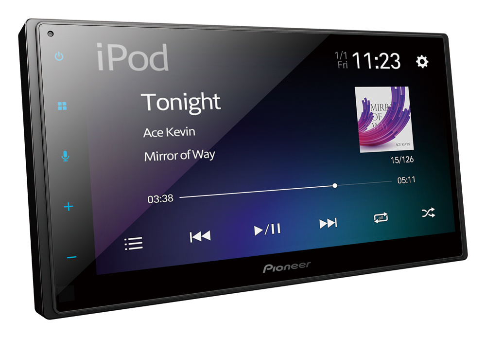 Pioneer SPH-DA160DAB, radio samochodowe z CarPlay, DAB+ i Bluetooth