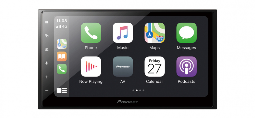 Pioneer SPH-DA250DAB, radio samochodowe z CarPlay, DAB i Bluetooth