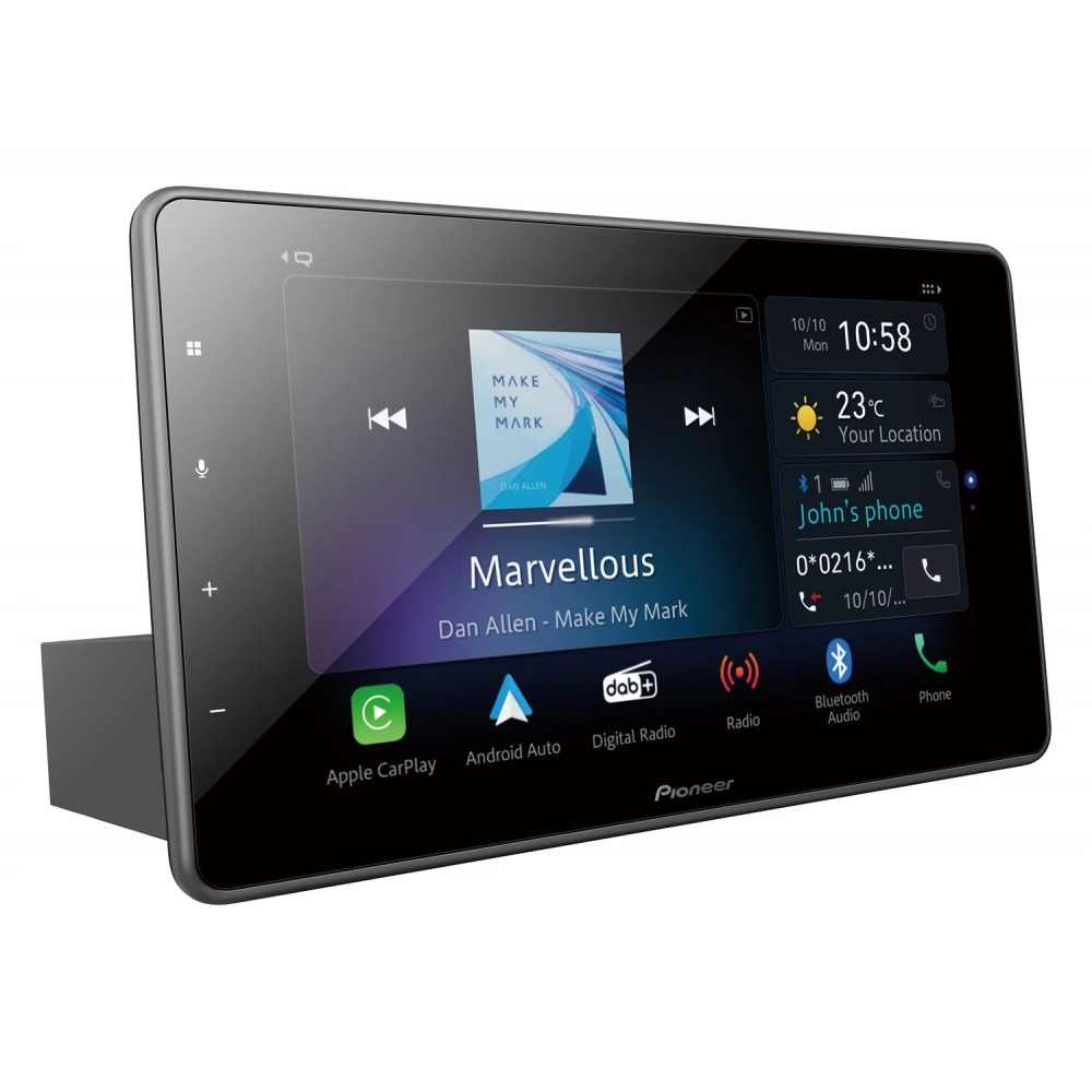 Pioneer SPH-EVO950DAB-D7, radio dopasowane do modelu z 9-calowym ekranem do Ducato 2015-2020