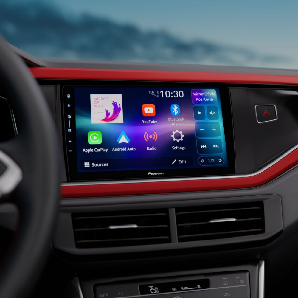 Pioneer SPH-PF97BT, 9-calowe radio samochodowe z bezprzewodowym CarPlay/Android Auto