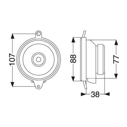 Pioneer TS-875 2-drożne głośniki koaksjalne