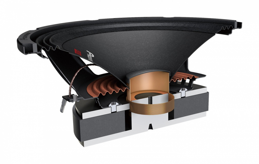 Pioneer TS-M2010PRO, 8-calowy midbas, para