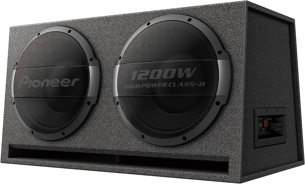 Pioneer TS-WX1220AH, aktywna obudowa basowa z portem, 2x12 cali, 600W RMS