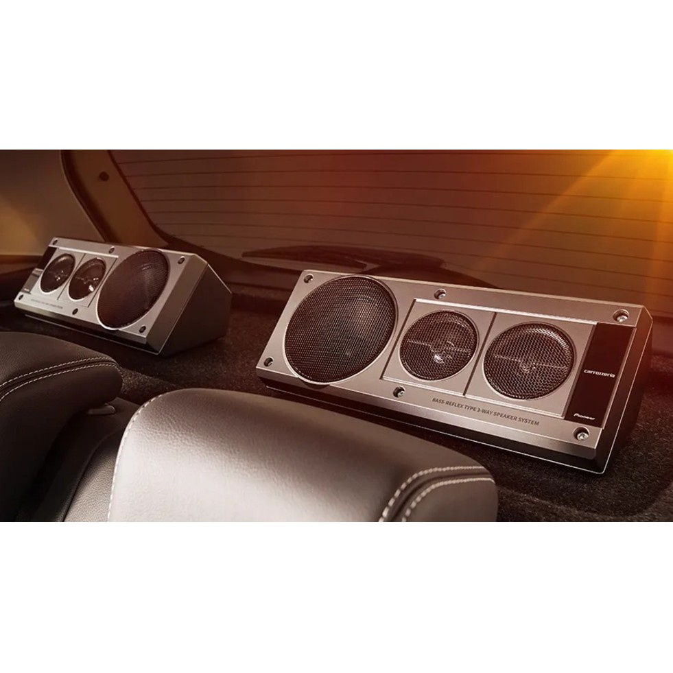 Pioneer TS-X40SXT 3-drożne głośniki w obudowie w stylu retro, para