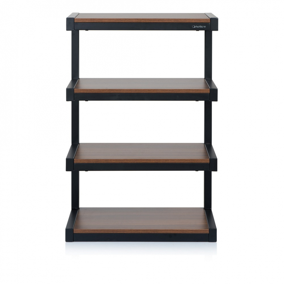 Norstone Esse Hifi, stojak Hi-Fi czarny/orzech