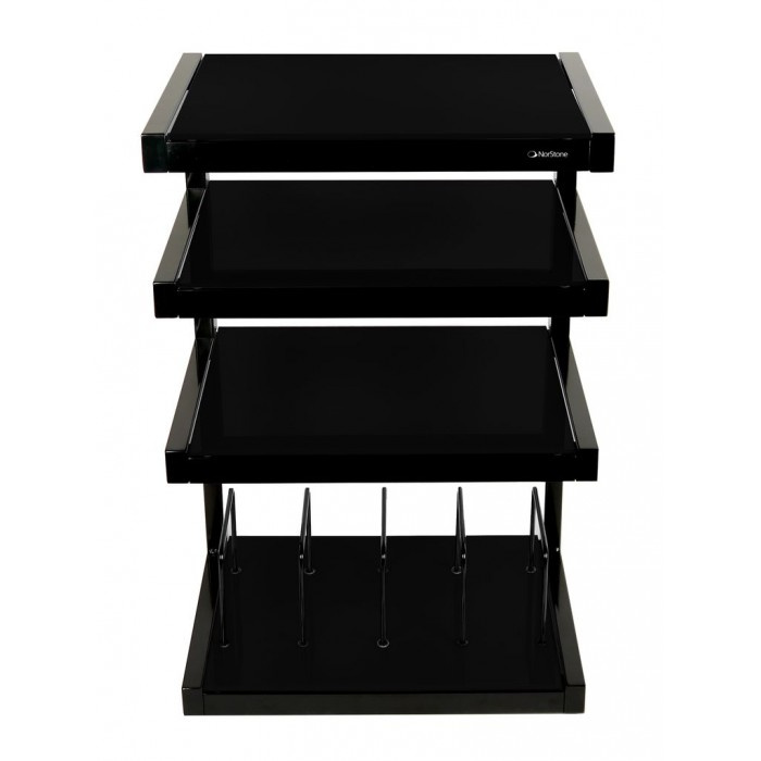 Norstone Esse Hifi Vinyl, czarny stolik stereo