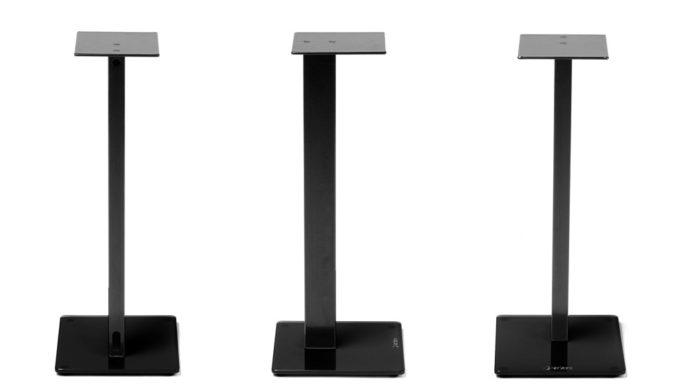 Norstone Esse Stand, statyw głośnikowy z czarną podstawą, wysokość 61 cm