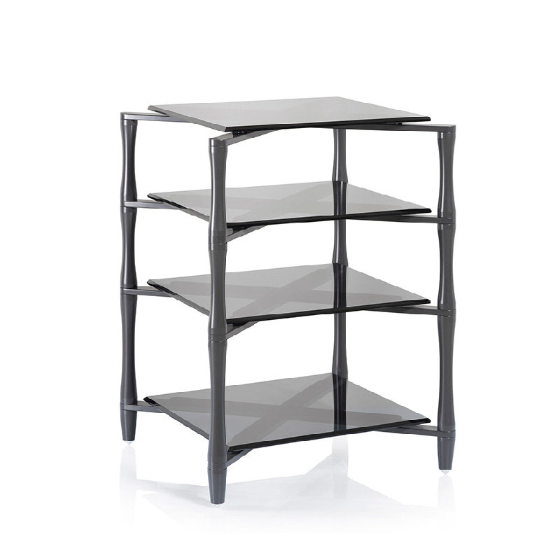 Norstone Slender Hifi elegancki mebel HiFi, Gunmetal Grey