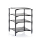 Norstone Slender Hifi elegancki mebel HiFi, Gunmetal Grey Norstone Slender Hifi elegancki mebel HiFi, Gunmetal Grey