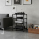 Norstone Slender Hifi elegancki mebel HiFi, Gunmetal Grey Norstone Slender Hifi elegancki mebel HiFi, Gunmetal Grey