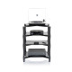 Norstone Slender Hifi elegancki mebel HiFi, Gunmetal Grey Norstone Slender Hifi elegancki mebel HiFi, Gunmetal Grey