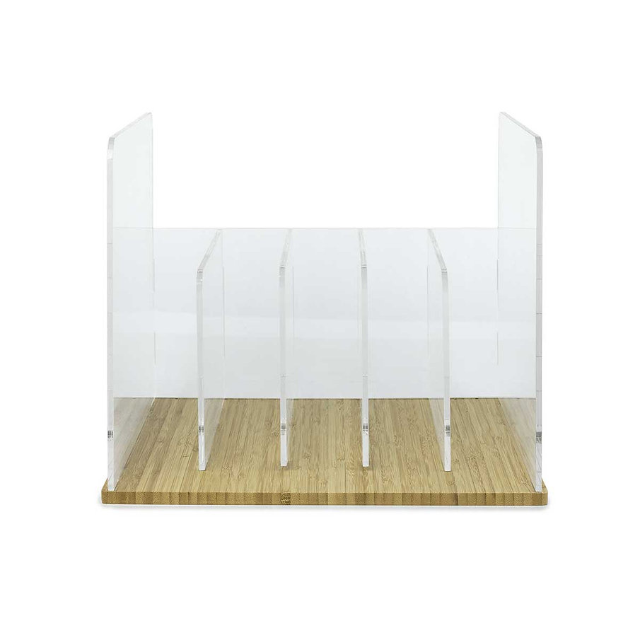 NorStone Vinyl LP Rack, bambus