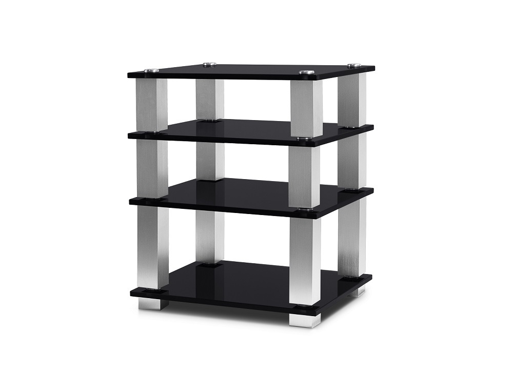 Norstone Square HiFi, rack z czterema półkami