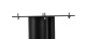 Norstone Stylum 1, stojaki głośnikowe, matowa czerń, wysokość 50 cm Norstone Stylum 1, stojaki głośnikowe, matowa czerń, wysokość 50 cm