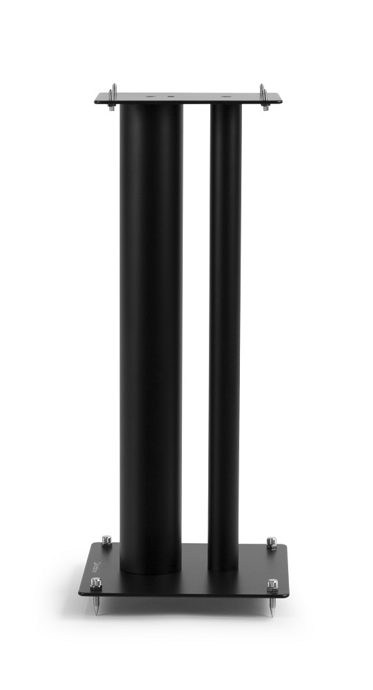 Norstone Stylum 2, stojaki głośnikowe, matowa czerń, wysokość 60 cm