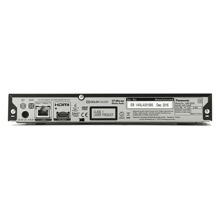 Panasonic DMP-BDT167AG odtwarzacz BluRay