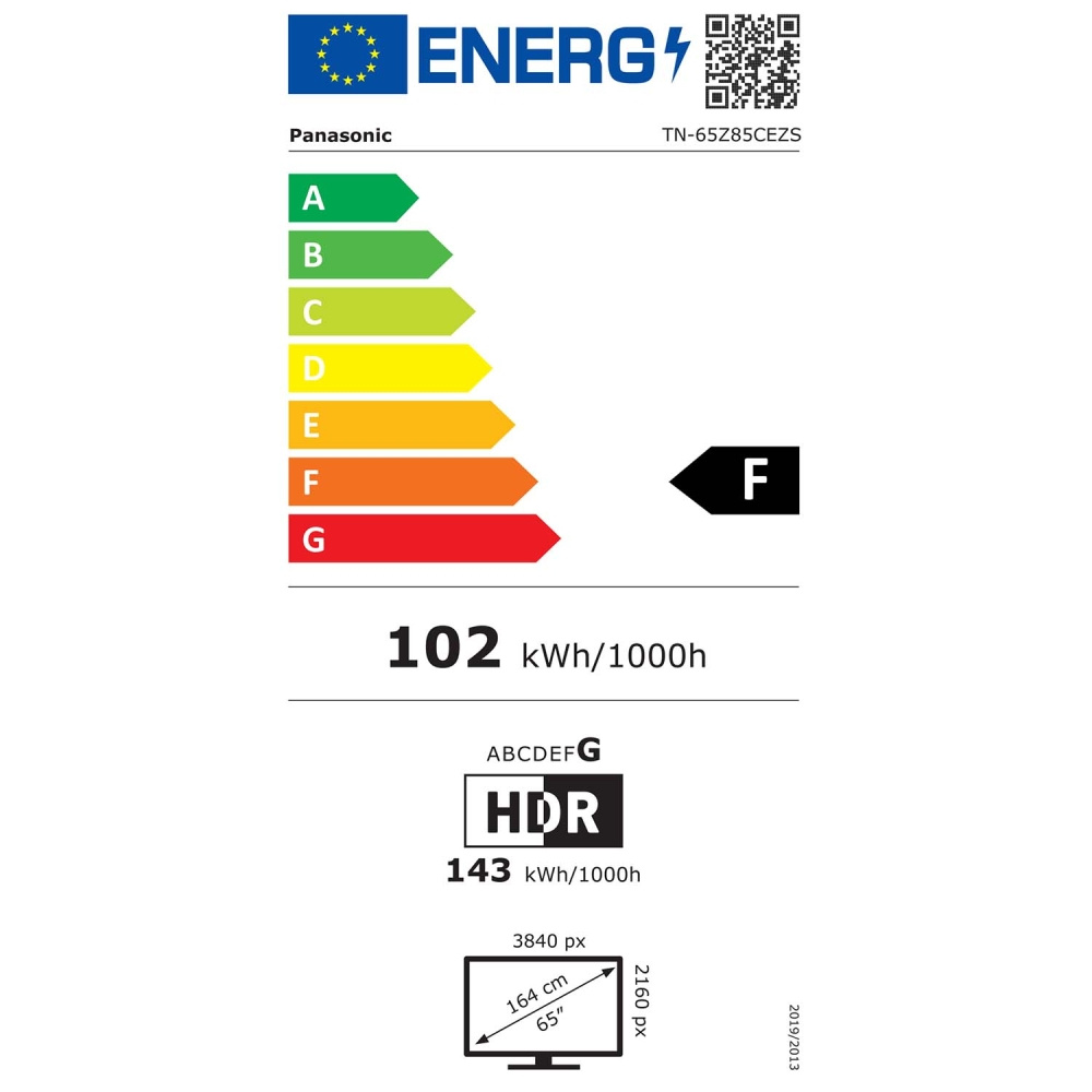Panasonic TN-65Z85CEZS, 65-calowy telewizor 4K OLED z Google TV
